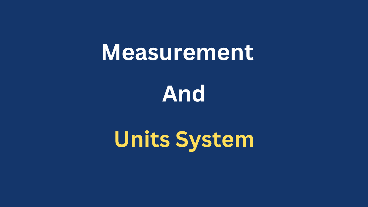 units system